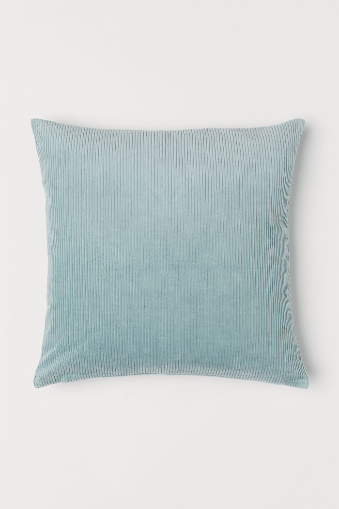 H&M灯芯绒靠垫套