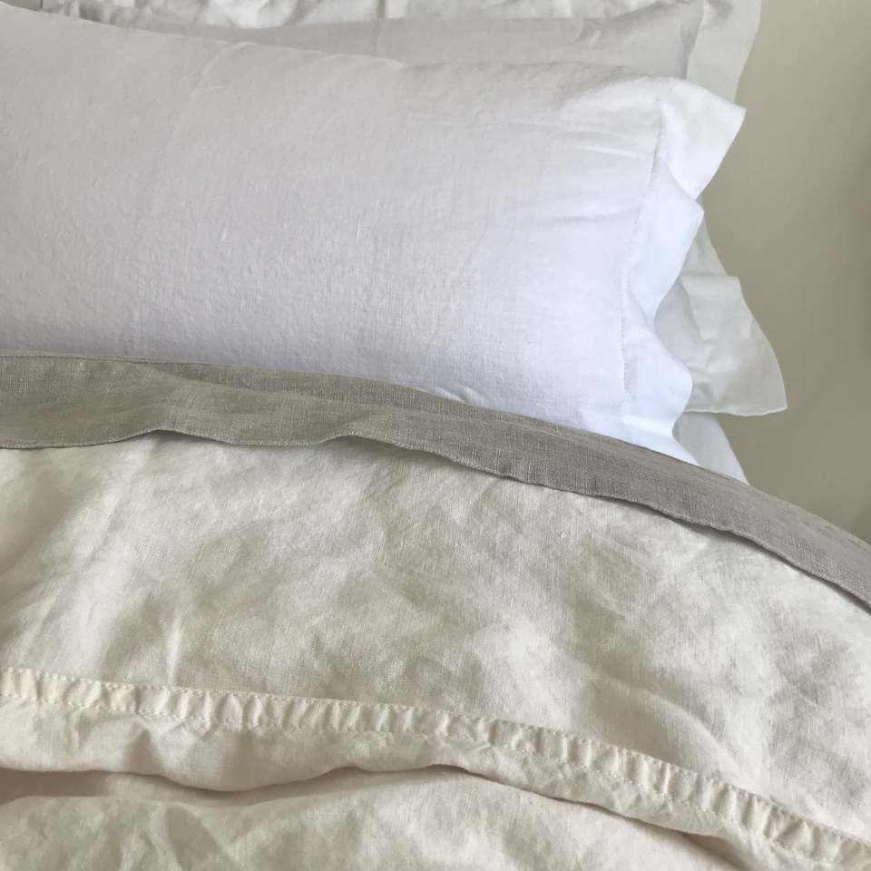100％亚麻床单