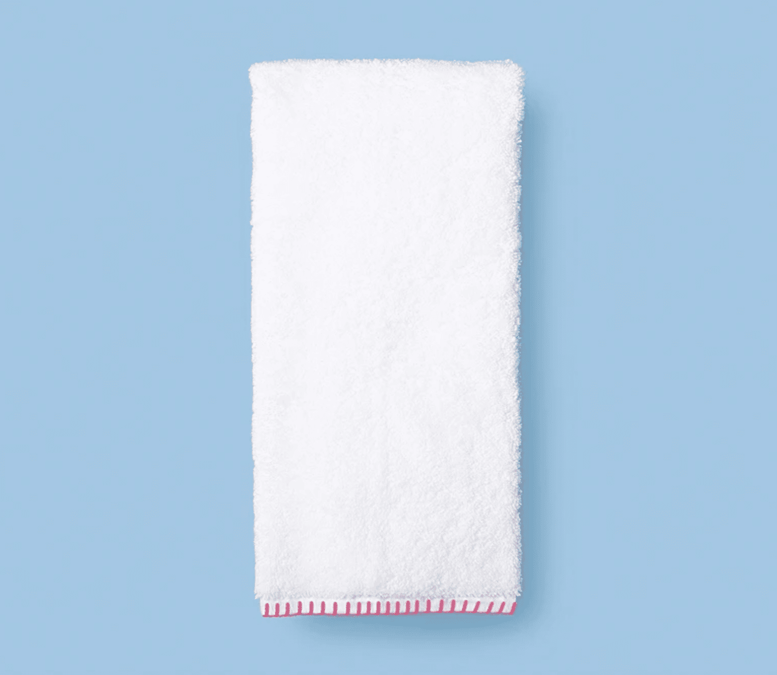 缝合边缘毛巾