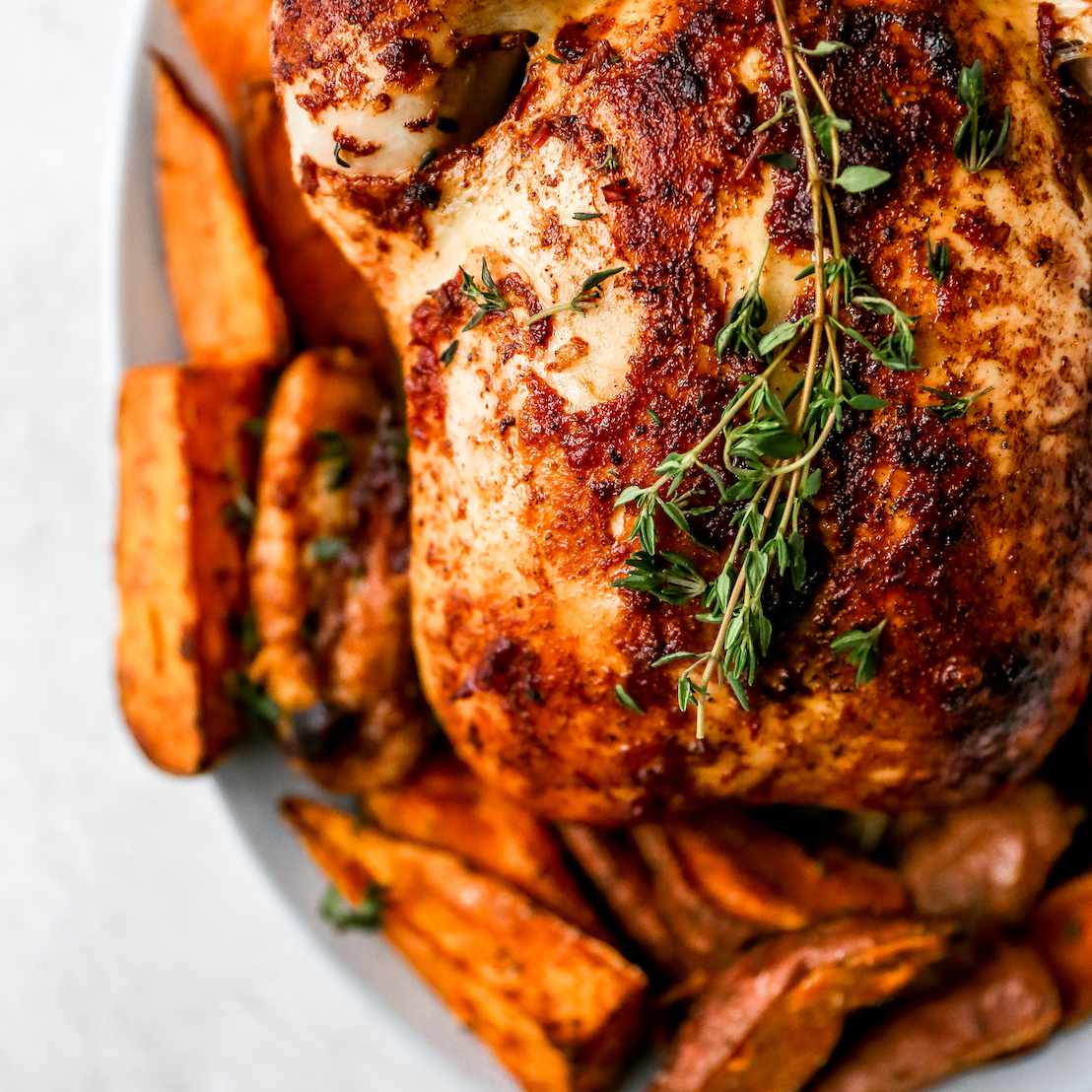 蜜饯哈里萨烤鸡