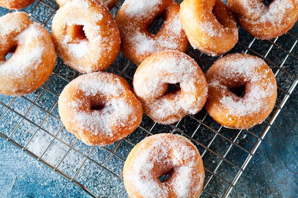homemade doughnuts
