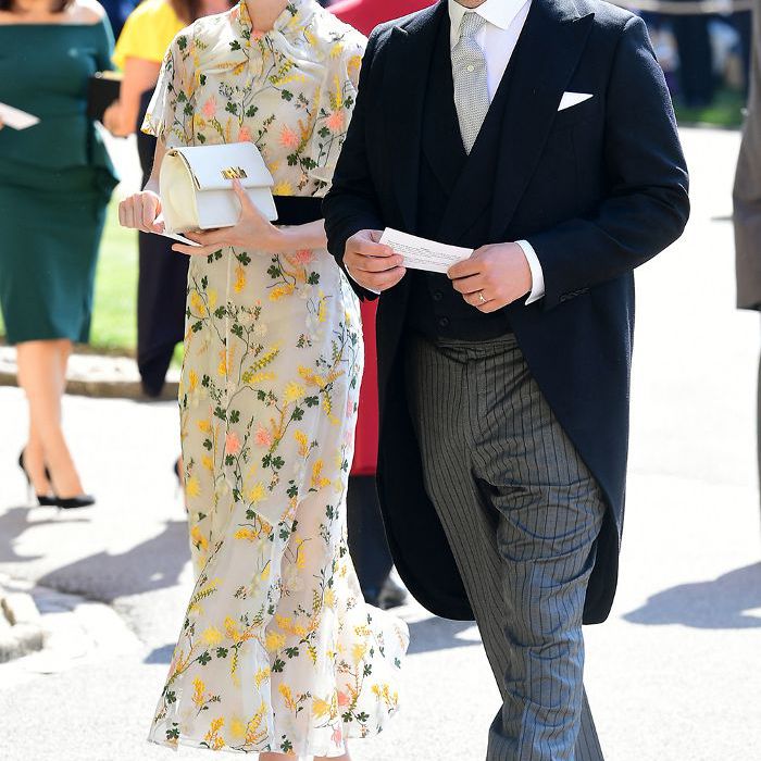 梅根和哈里的皇室婚礼嘉宾的服装:凯瑞·穆里根和马库斯·芒福德