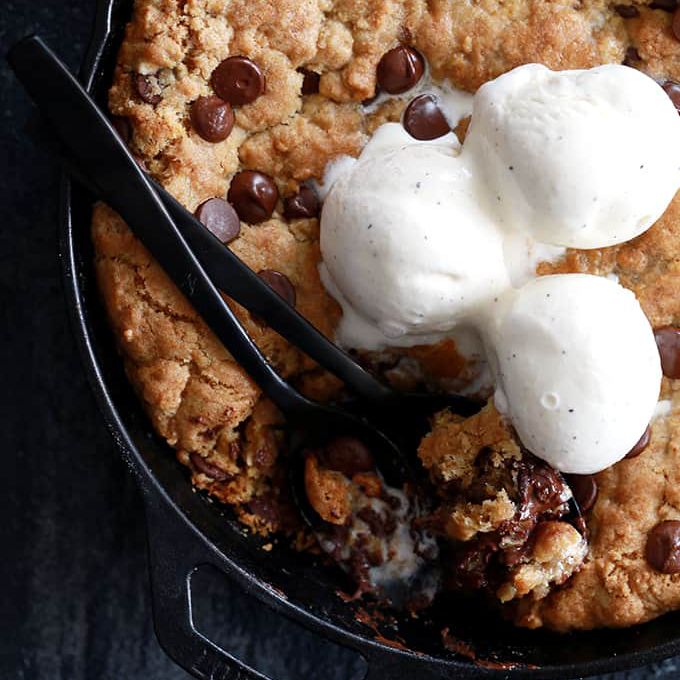 巧克力曲奇煎锅