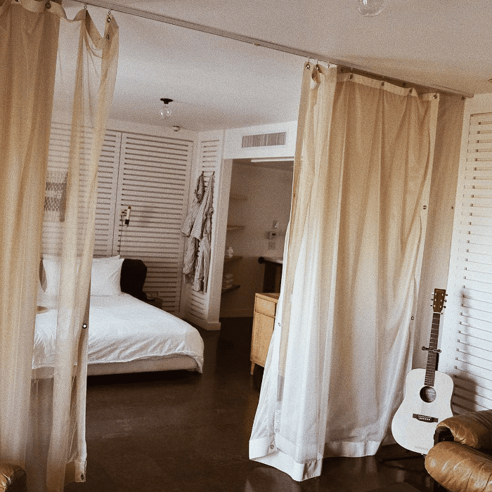 波西米亚风格的卧室