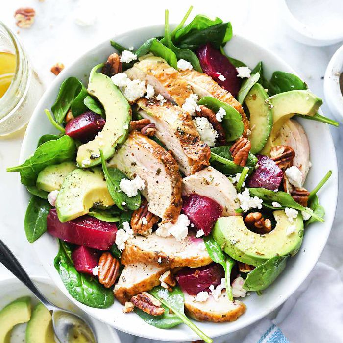 高纤维低碳水化合物的食物，菠菜