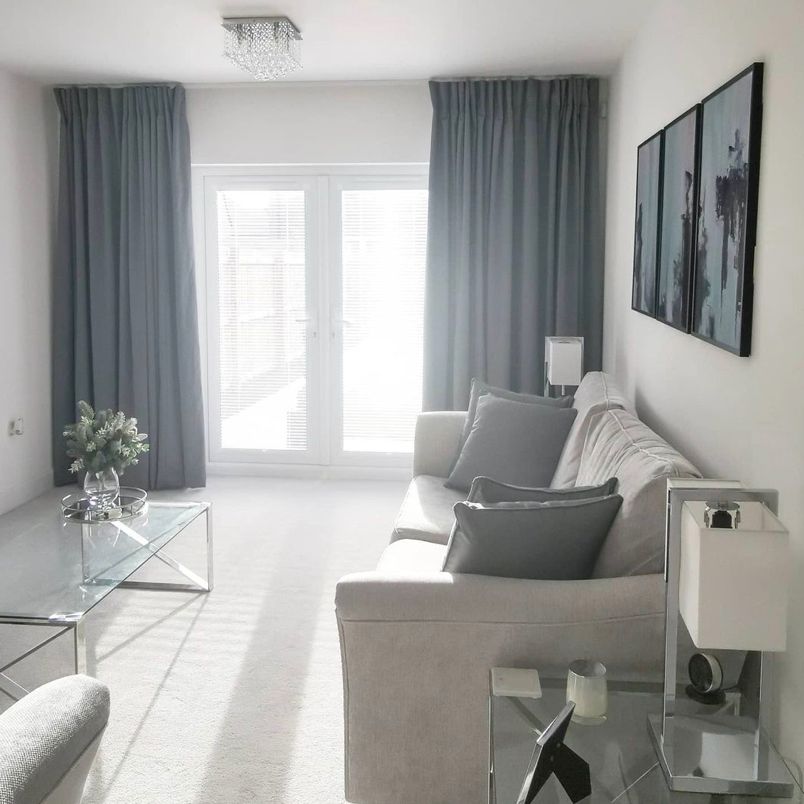 客厅地毯想法灰色