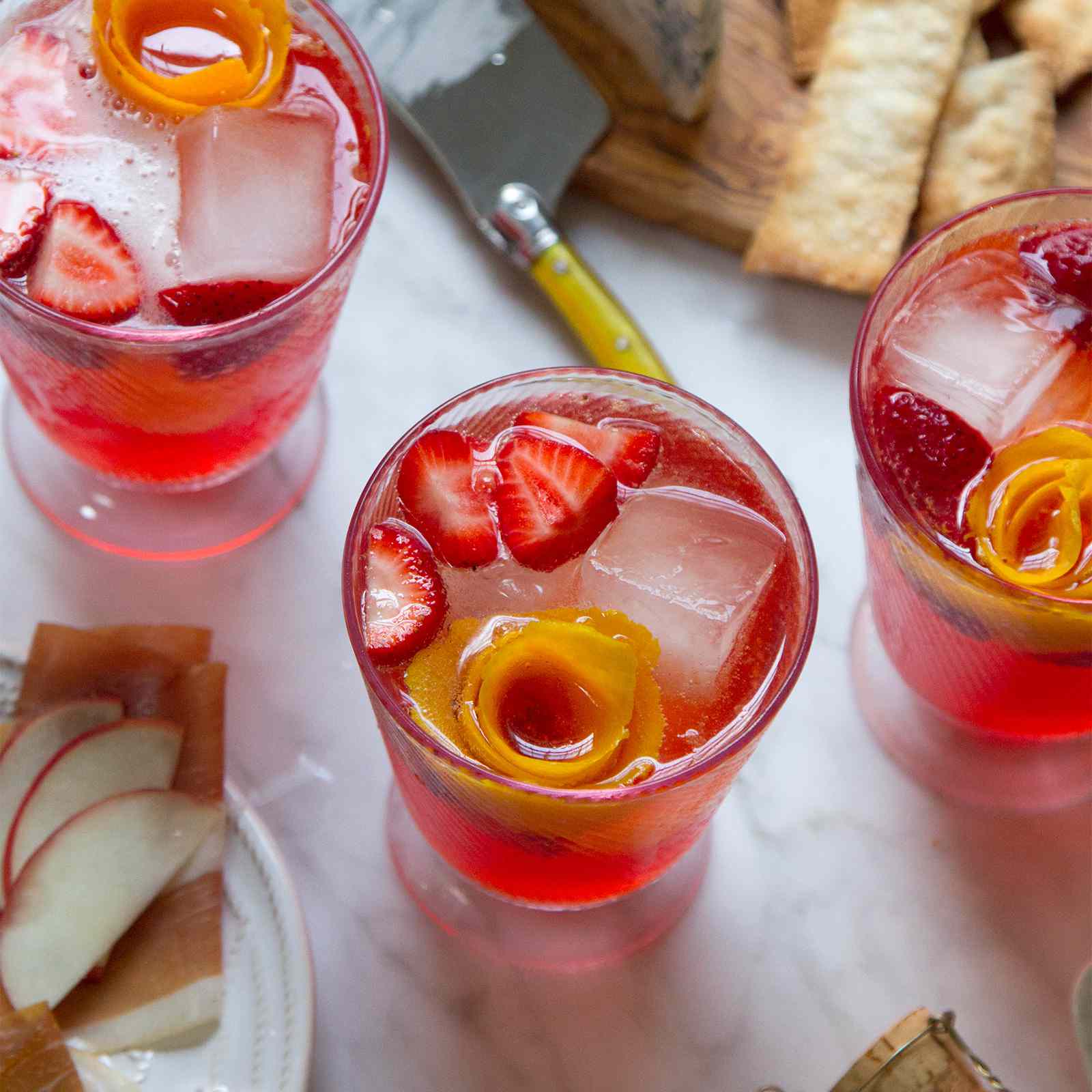 Aperol spritz潘趣鸡尾酒