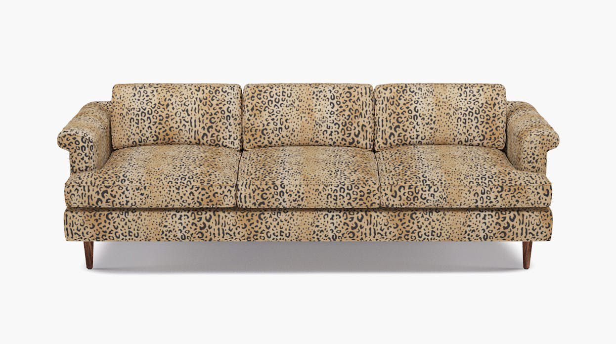中世纪豹纹沙发