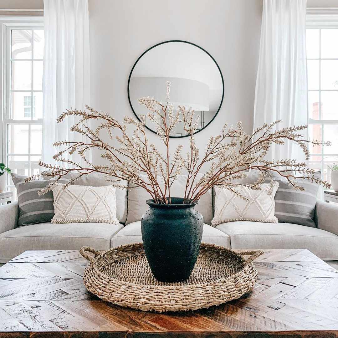 咖啡桌装饰秋季