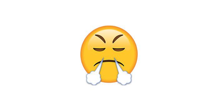 表情符号含义：愤怒的表情符