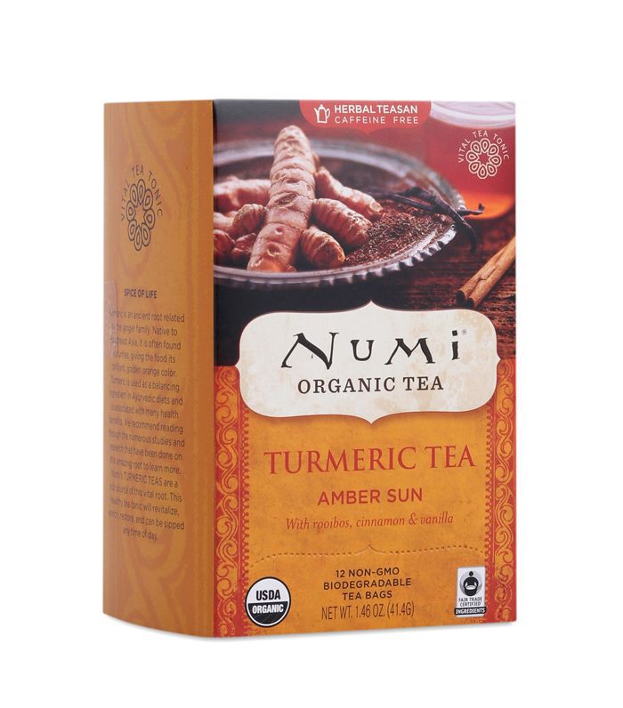 NUMI有机茶姜黄茶黄色太阳