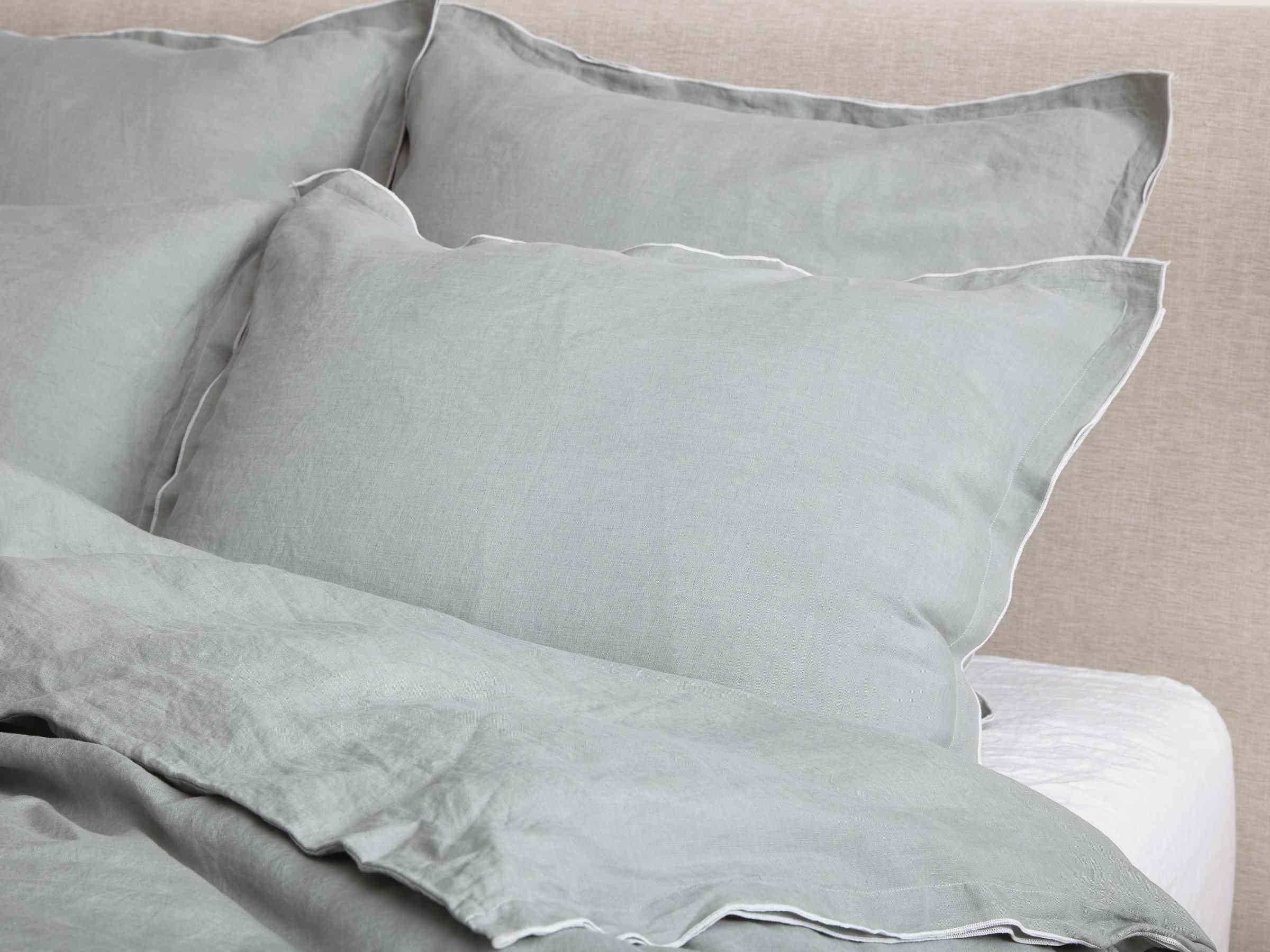 Parachute Edged Linen Shams