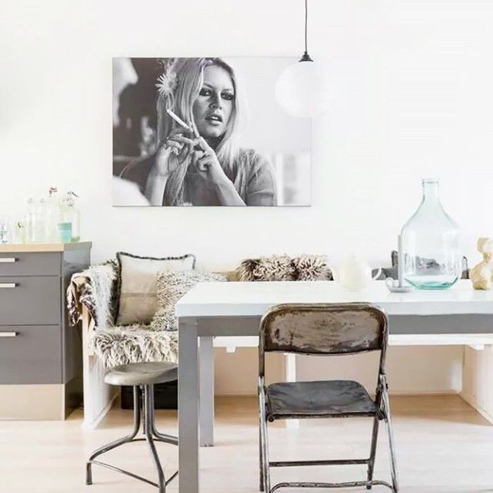 一个别致的用餐区