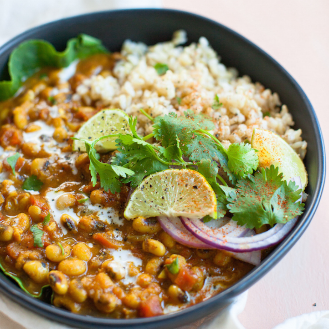 红薯黑眼豌豆咖喱