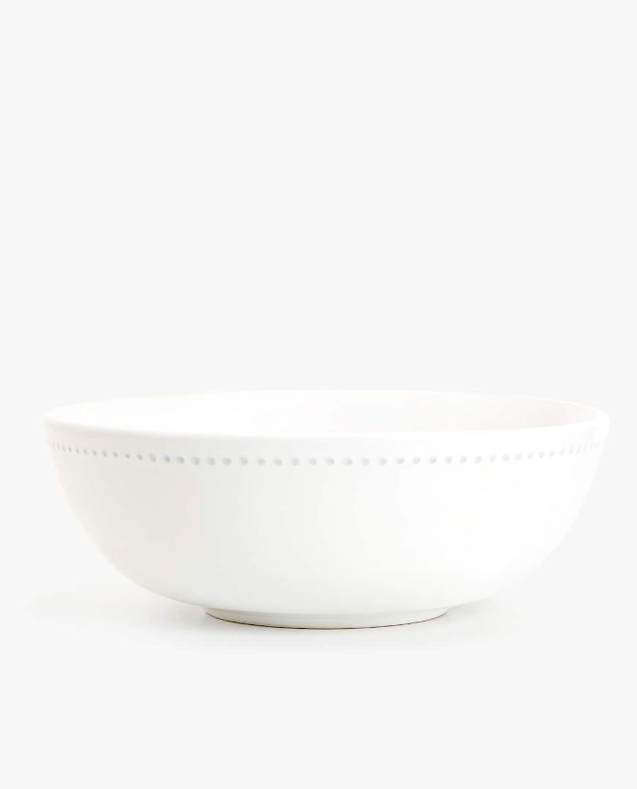 Zara家用高边陶沙拉碗