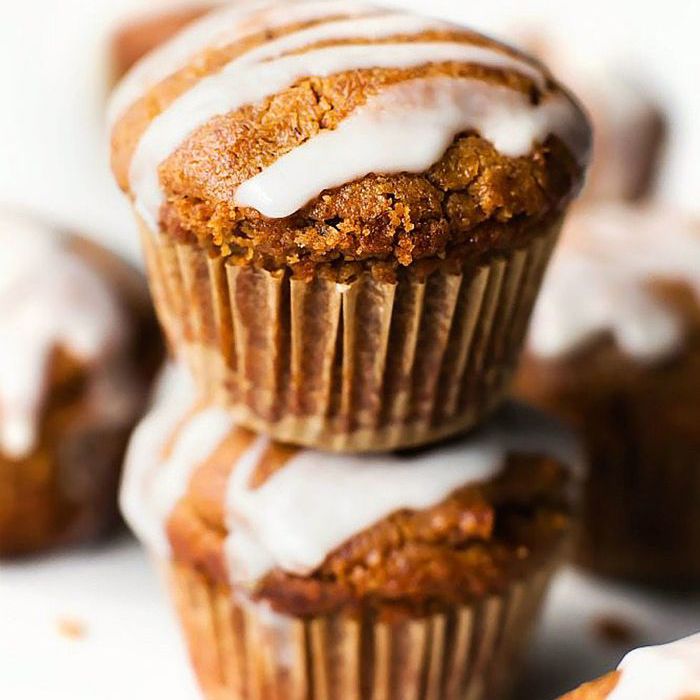 酮松饼食谱 - 肉桂卷松饼