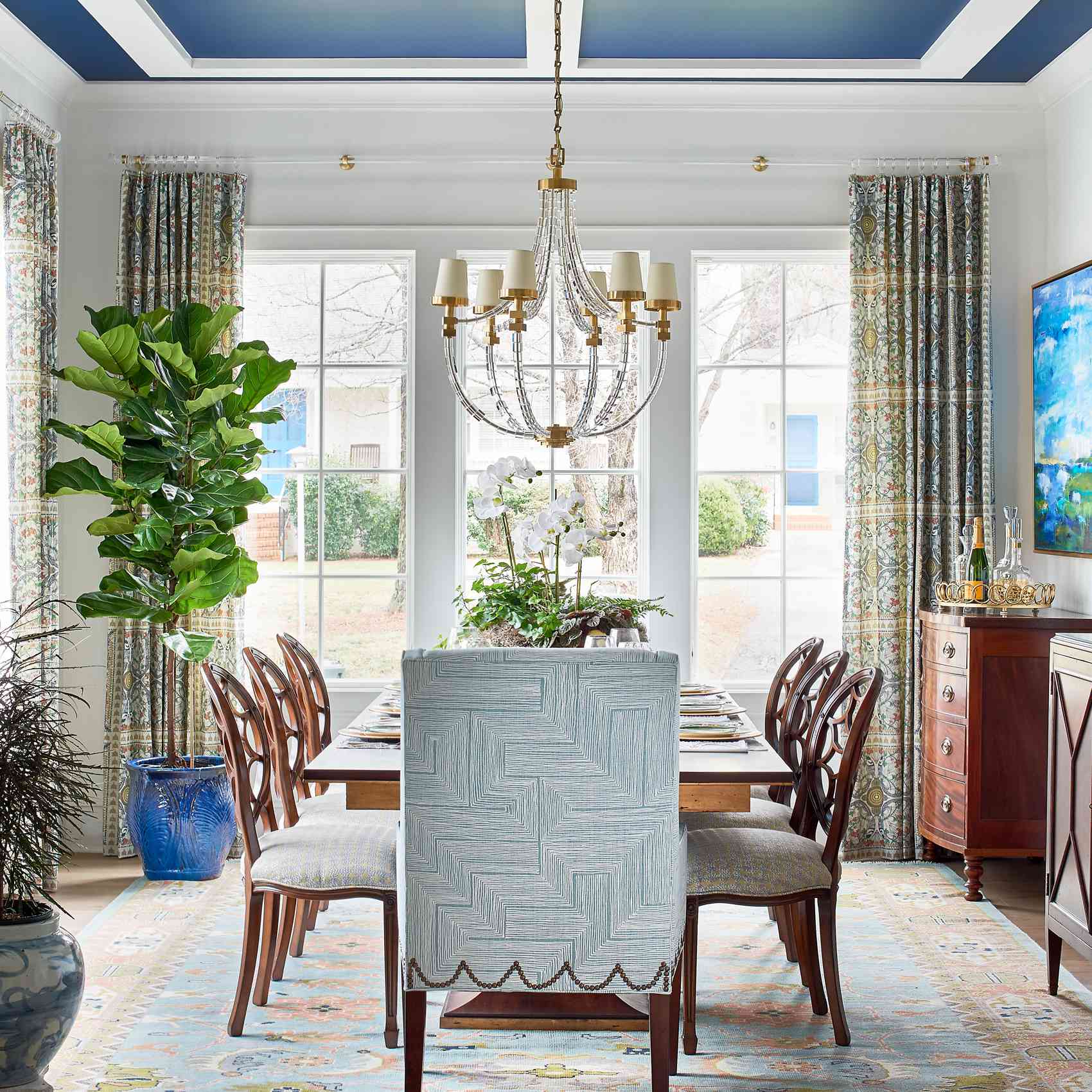 彩绘天花板创意 - 仓库内饰