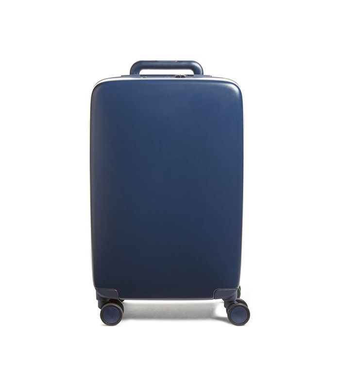 拉丹的A22 22英寸充电轮式行李箱-白色