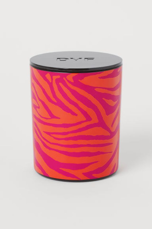 黛安·冯芙丝汀宝x H&M玻璃烛台香味蜡烛