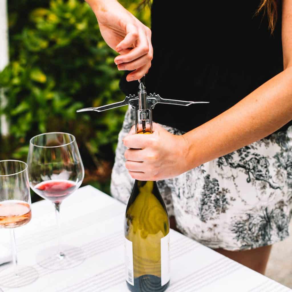 how to tell if wine has gone bad - opening a bottle of wine