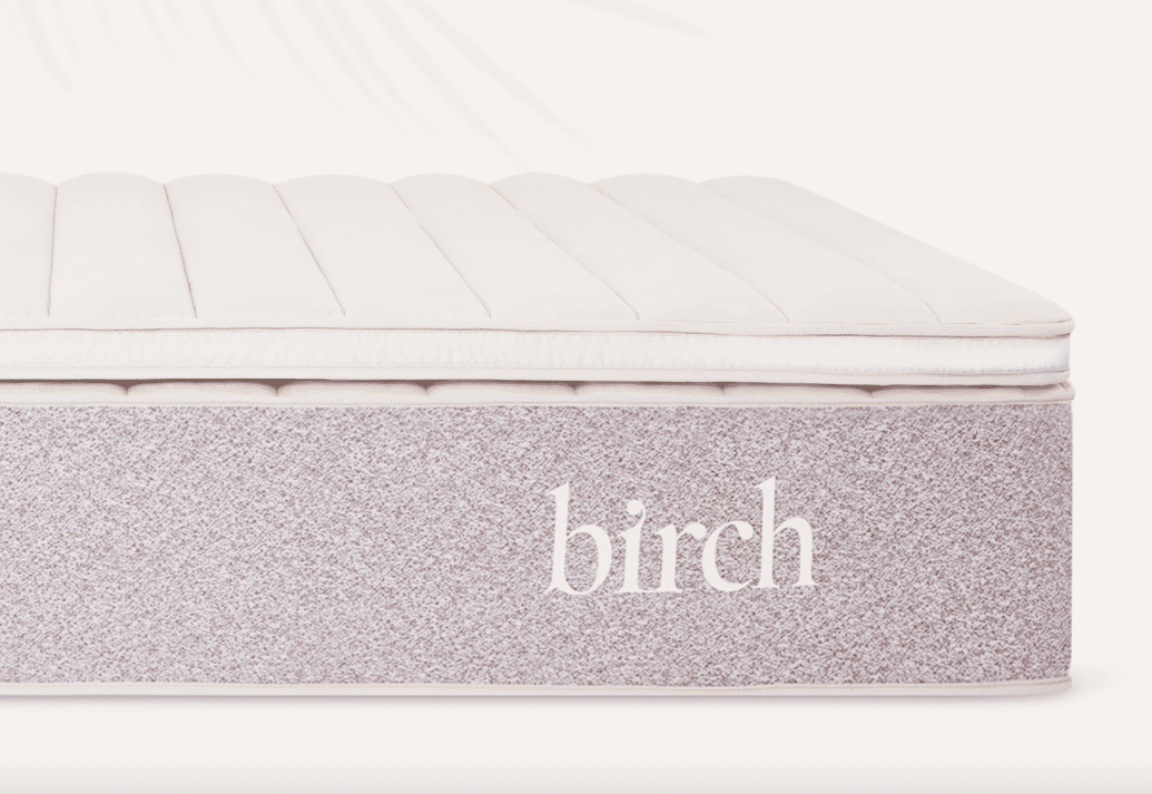 长毛绒有机床垫顶-桦树