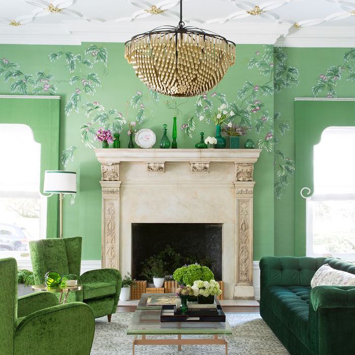 2019年趋势尝试:明亮、多彩的中国风墙纸。