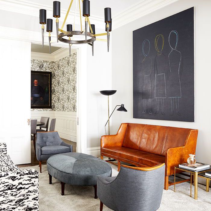 旧金山的联排别墅——客厅