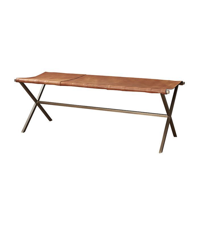 CB2皮革主任的板凳“class=