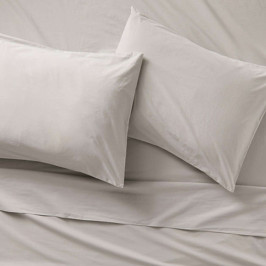 拉丝棉灰色全装床单