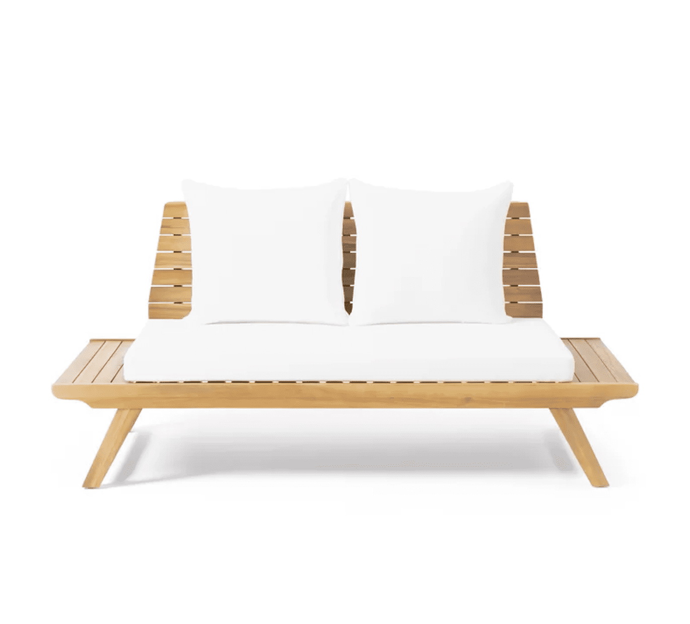 布洛克户外木制沙发垫