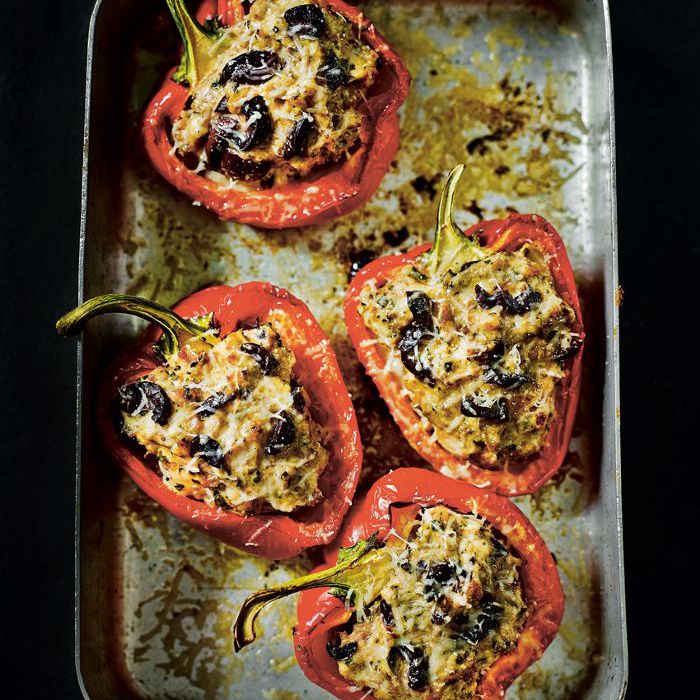 健康食谱 - 土耳其 - 酿红柿子椒“class=