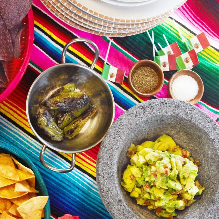 五月五日节的餐桌布置