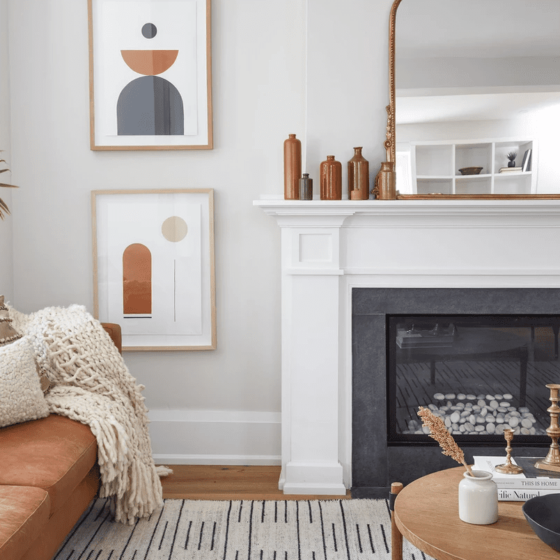 秋季装饰花瓶客厅