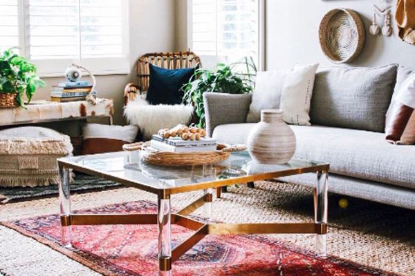 灵感来自全球的波西米亚风格的客厅