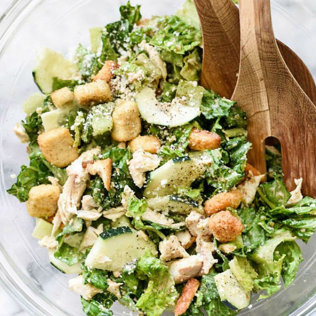 鸡肉凯撒沙拉食谱