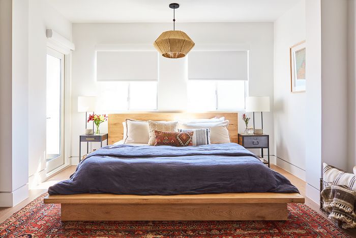 主卧室床头不匹配