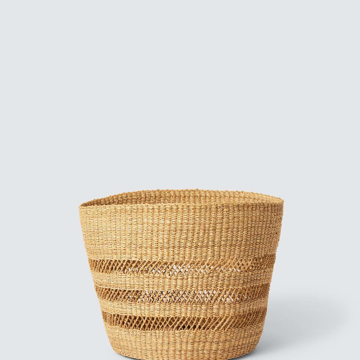 大草原篮开放编织