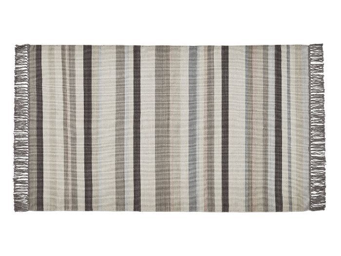 降落伞条纹平纹地毯