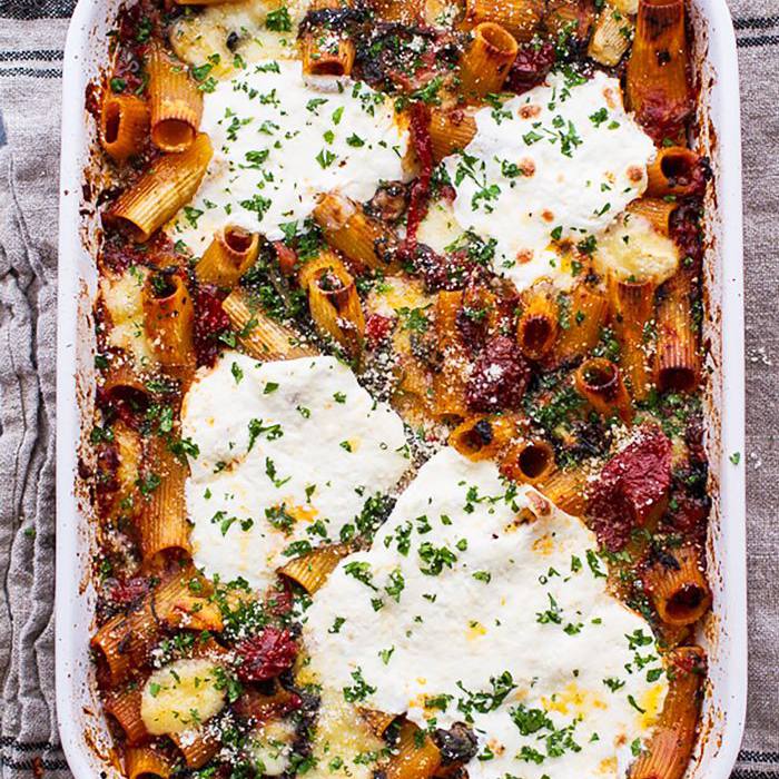 一盘烤通心粉食谱