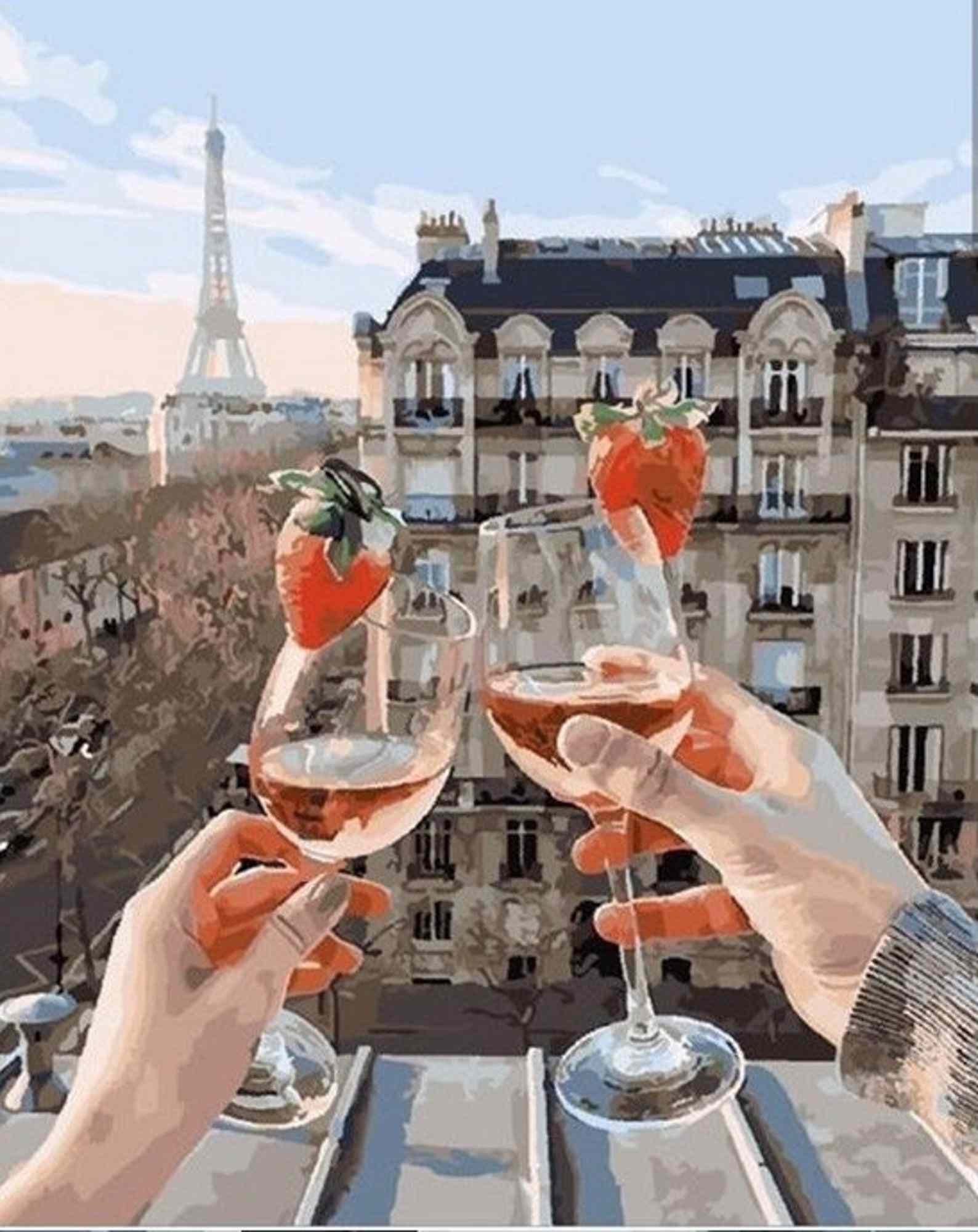 archchoice艾菲尔视图油漆由数字套件