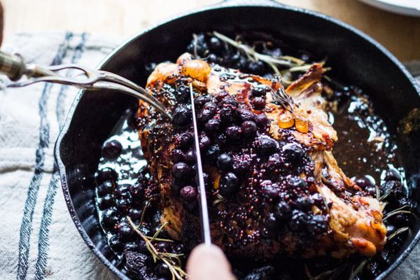 蓝莓香酱烤火鸡