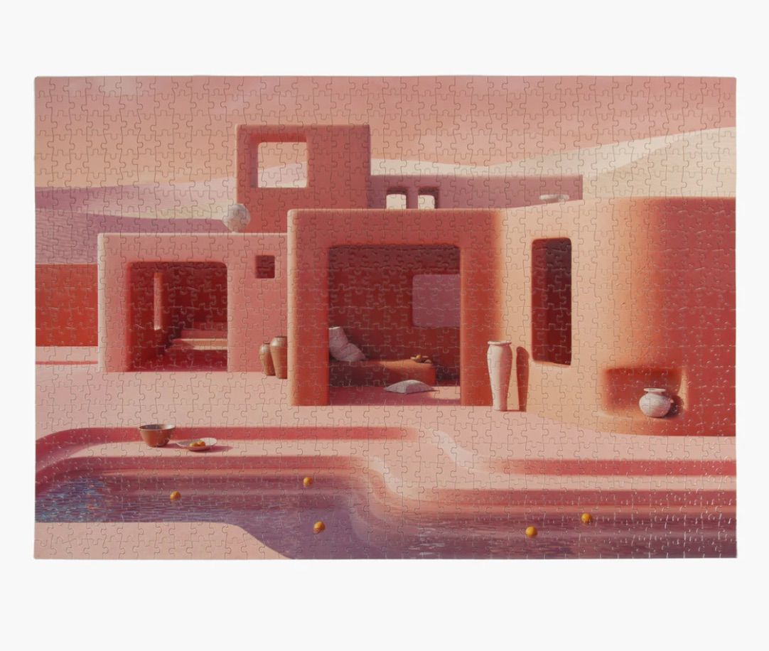 Adobe池畔1000件拼图