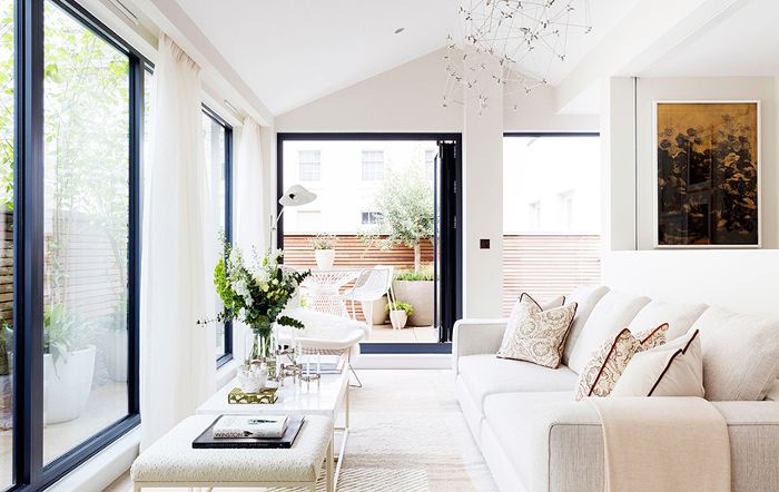 中性的日光浴室