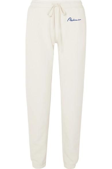 棉毛绣花运动裤