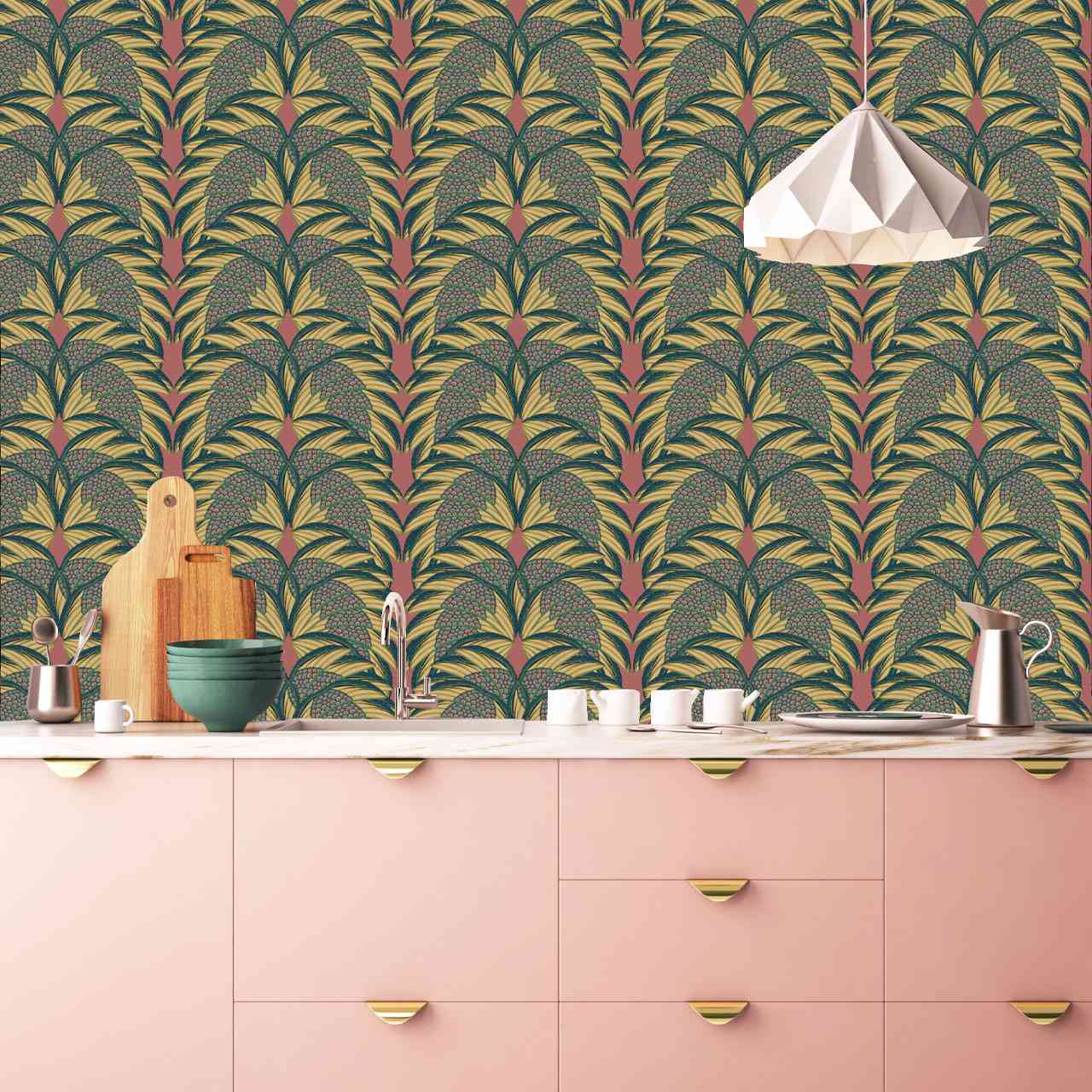 Tatie Lou粉色图案壁纸