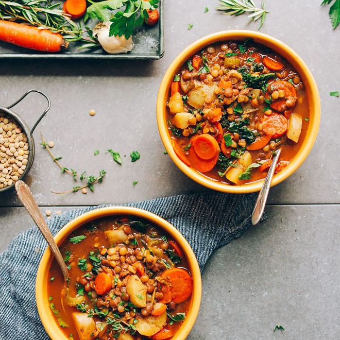 祝新年新的幸运食物 - 扁豆