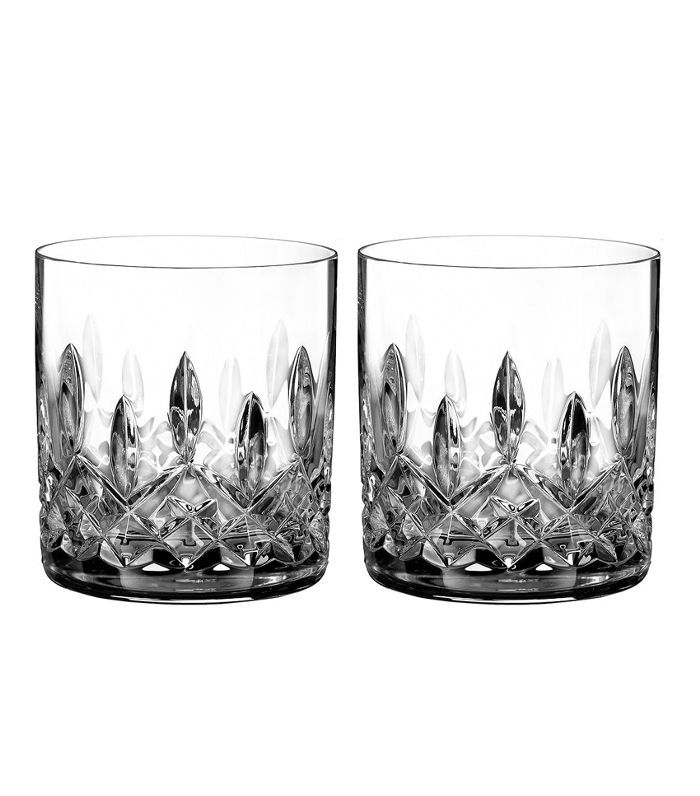 一套两个水晶老式眼镜。