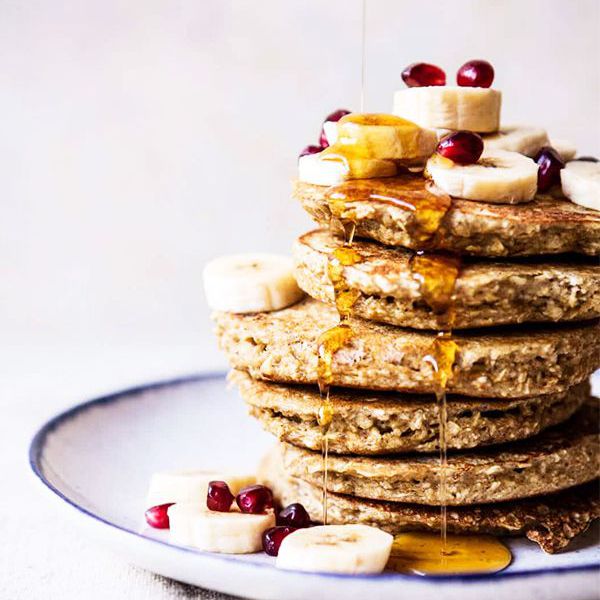 健康香蕉煎饼食谱