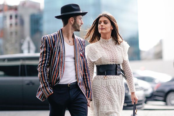 街头时尚 - 巴黎时装周女装秋/冬二千〇二十分之二千〇一十九