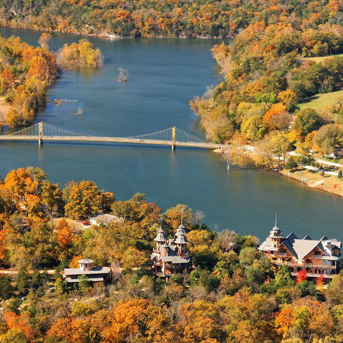 尤里卡温泉，阿肯色州的空中射击